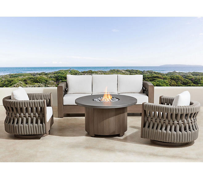 Halifax Deep Seating Set with Sunbrella Fabric, 4pc