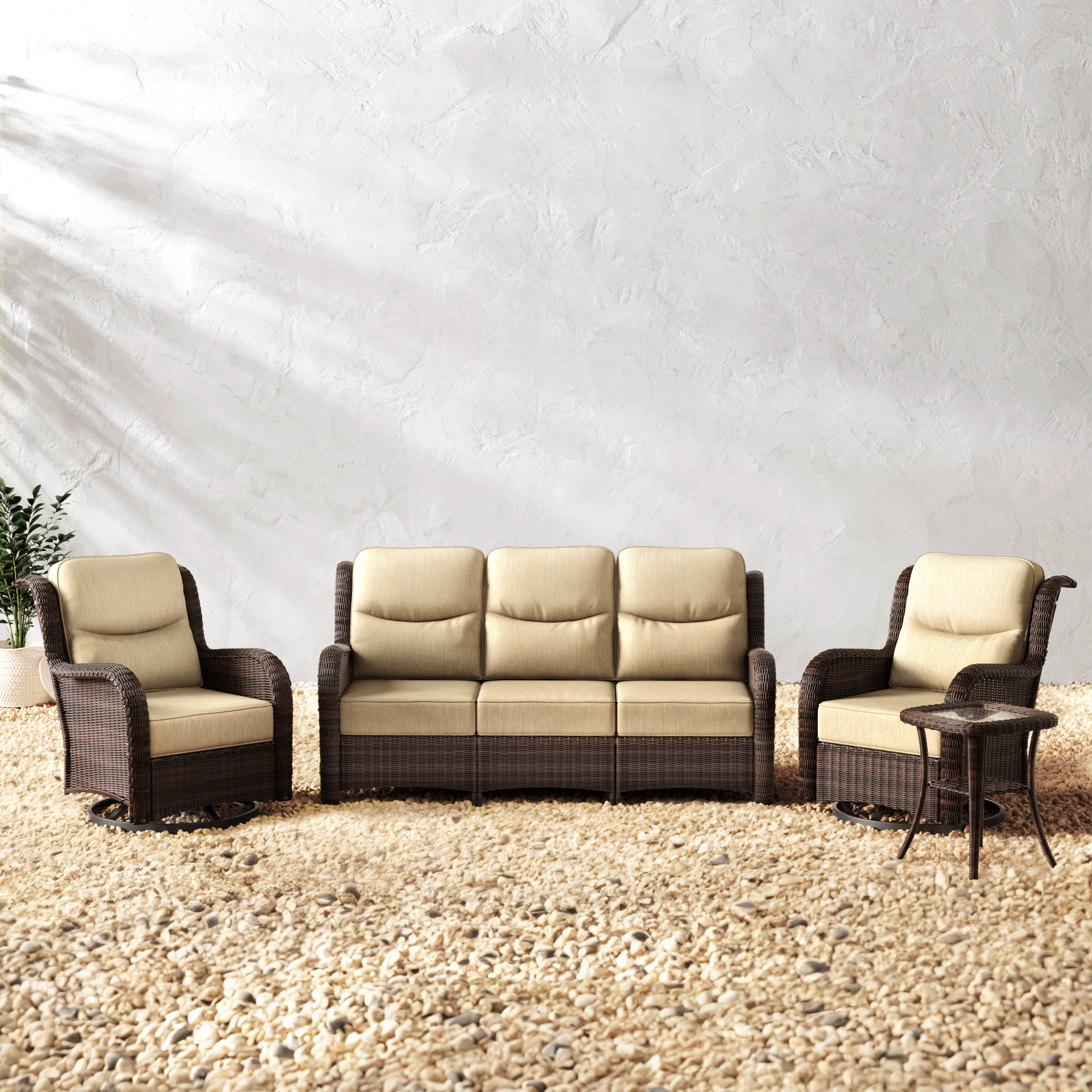 Ardenelle Patio Sofa Set - 5 Seater
