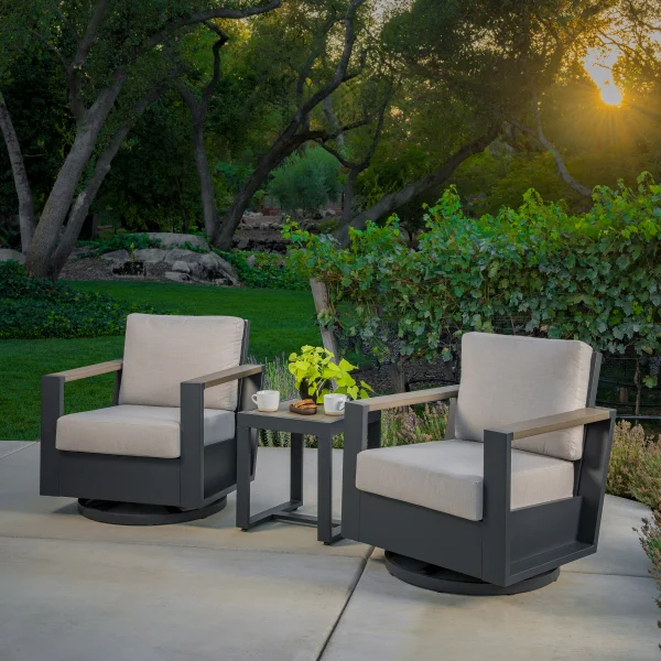 SunVilla Archer 3-piece Outdoor Patio Seating Set