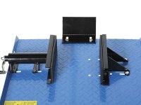 Sollevatore idraulico per moto Fervi S008/M con pompa a pedale, 2500mm