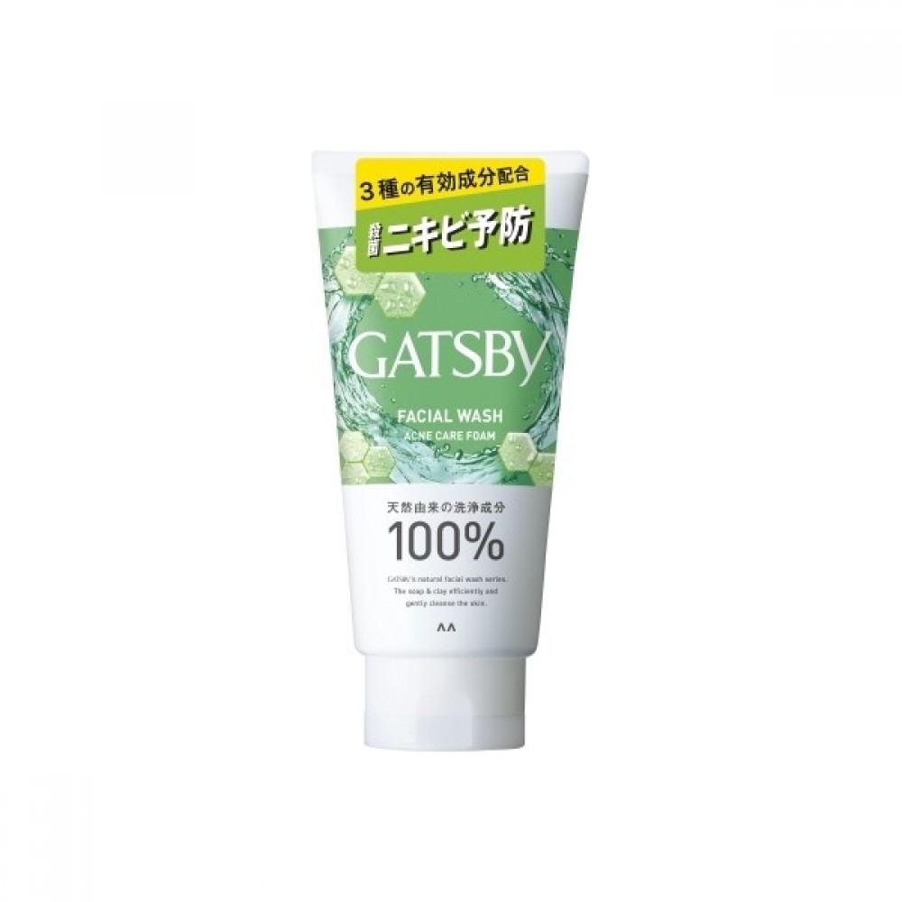 Mandom - Gatsby Facial Wash Care Acne Foam - 130g