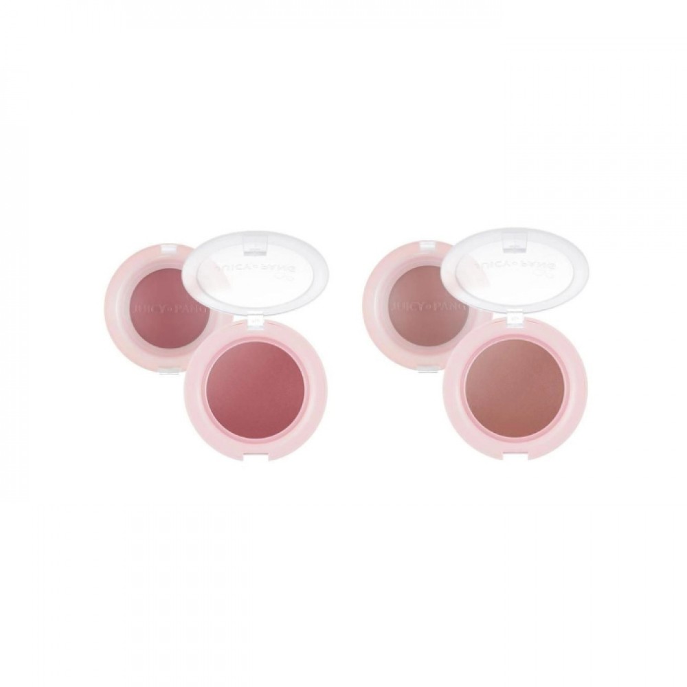 A'PIEU - Juicy-Pang Jelly Blusher - 4.8g - RD01 Apple (1ea) + BE02 Fig (1ea) Set