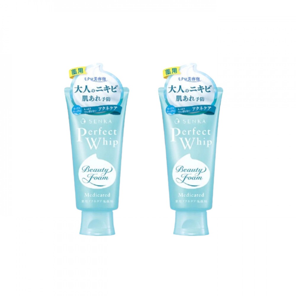 Shiseido - Senka Perfect Whip White Clay (2023 Version) - 120g (2ea) Set