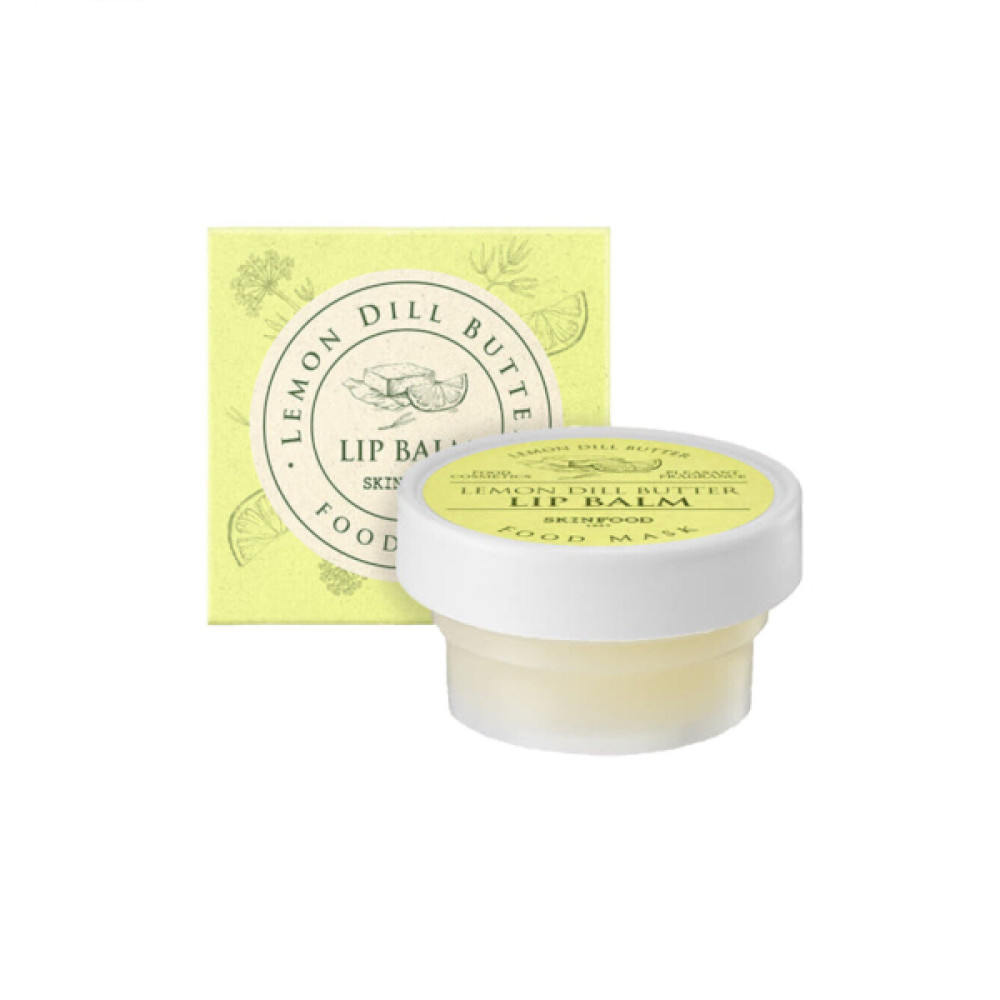 SKINFOOD - Lemon Dill Butter Food Mask Lip Balm - 21ml