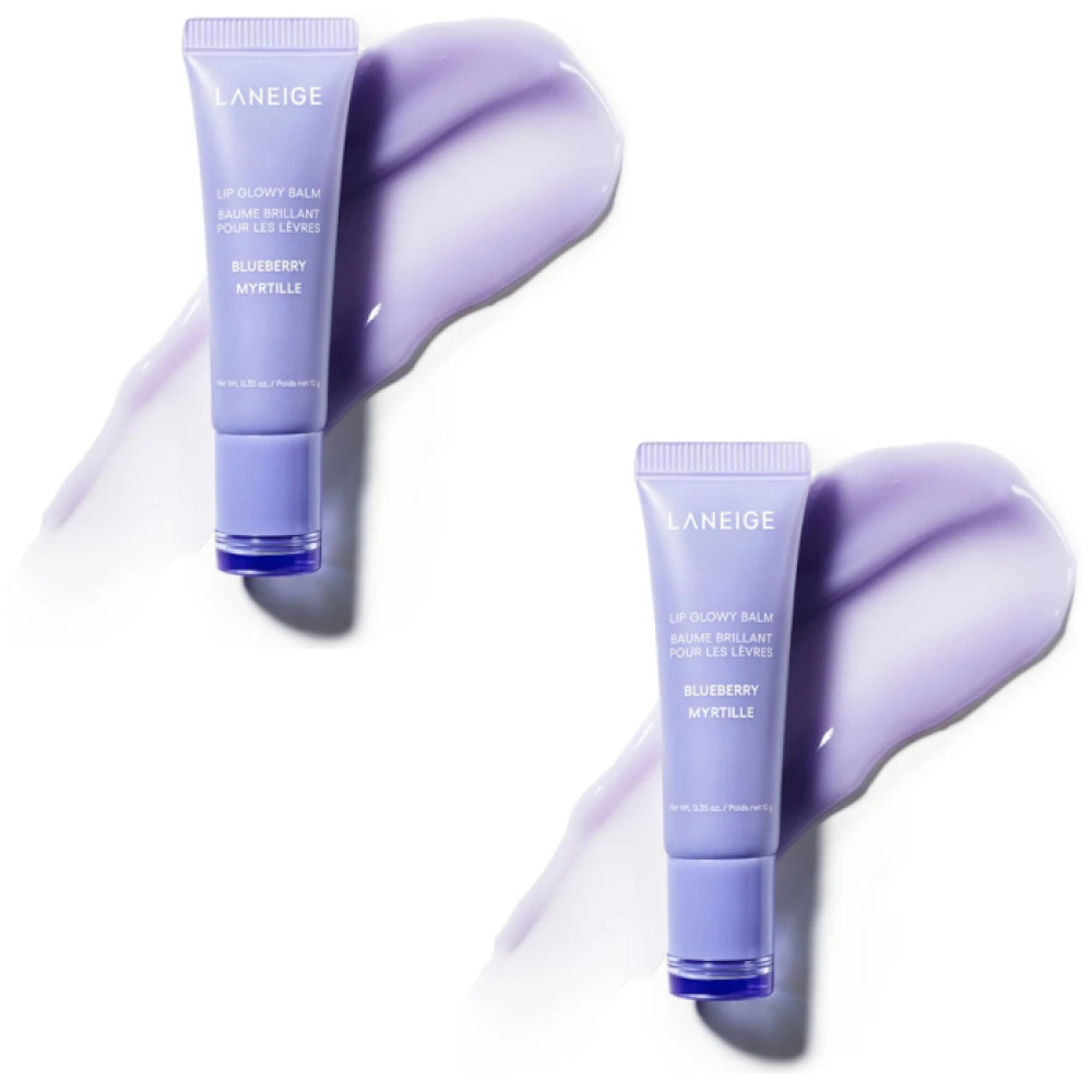 LANEIGE - Lip Glowy Balm - 10g - Blueberry (2ea)