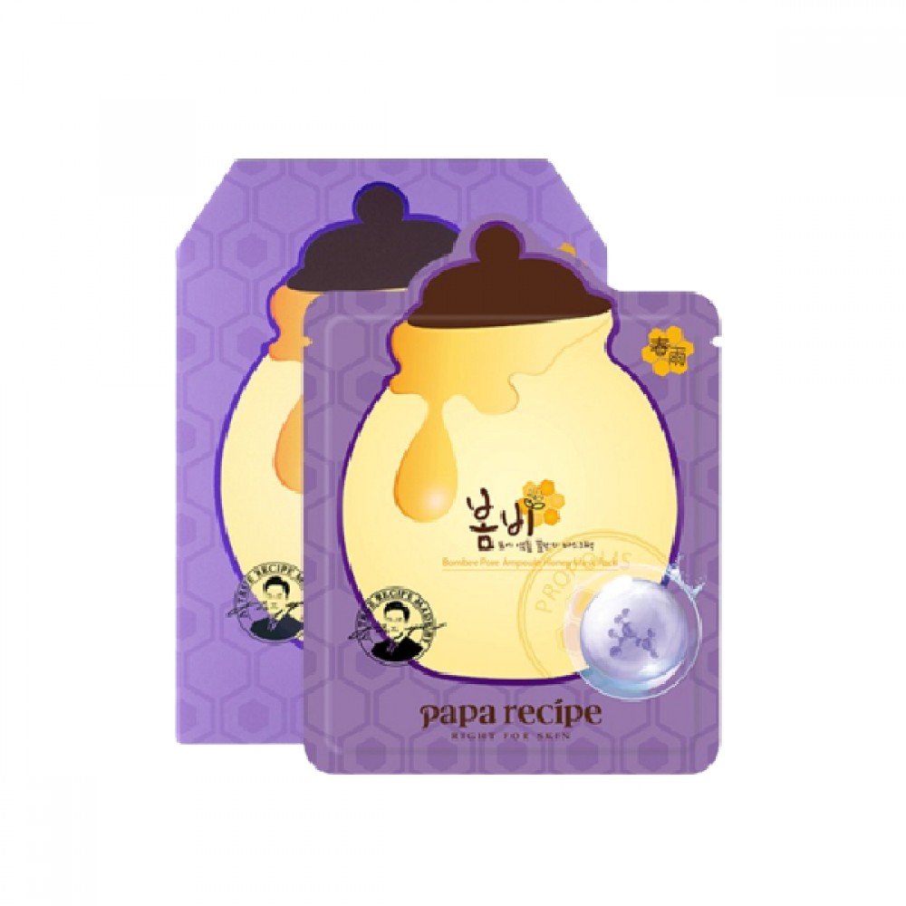 Papa Recipe - Bombee Pore Ampoule Honey Mask - 10pcs