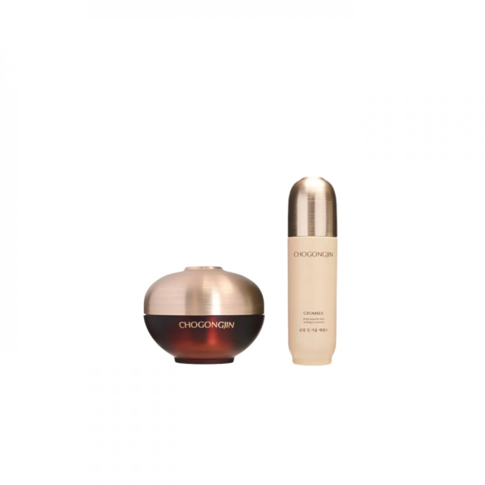 MISSHA - Chogongjin Youngan Jin Cream - 60ml x MISSHA - Chogongjin Geumsul Jin Boosting Essence - 90ml