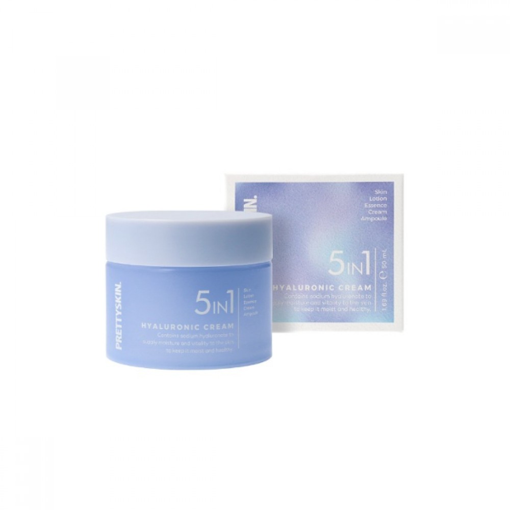 PRETTYSKIN - 5In1 Hyaluronic Cream - 50ml