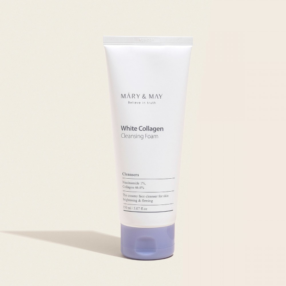Mary&May - White Collagen Cleansing Foam - 150ml