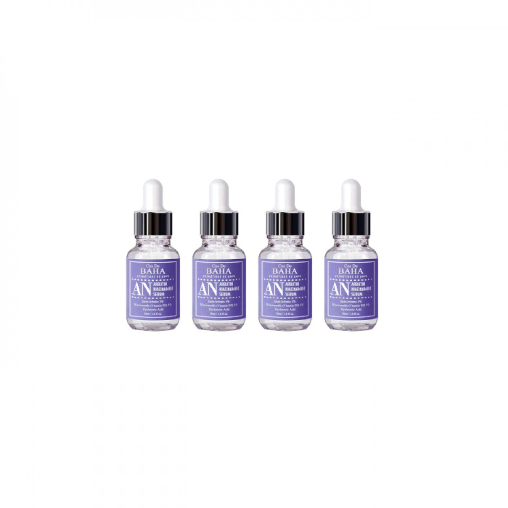 Cos De BAHA - Arbutin + Niacinamide Serum (AN) - 30ml (4ea) set