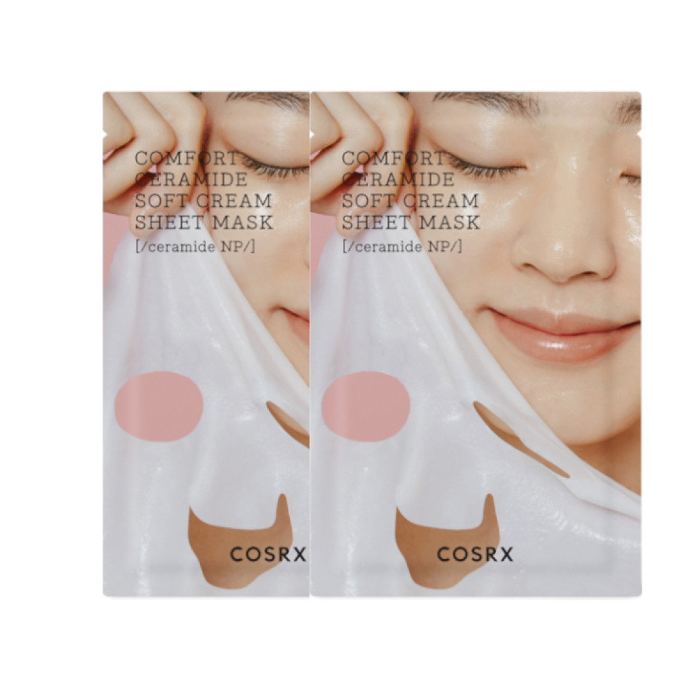 COSRX - Balancium Comfort Ceramide Soft Cream Sheet Mask - 2pcs