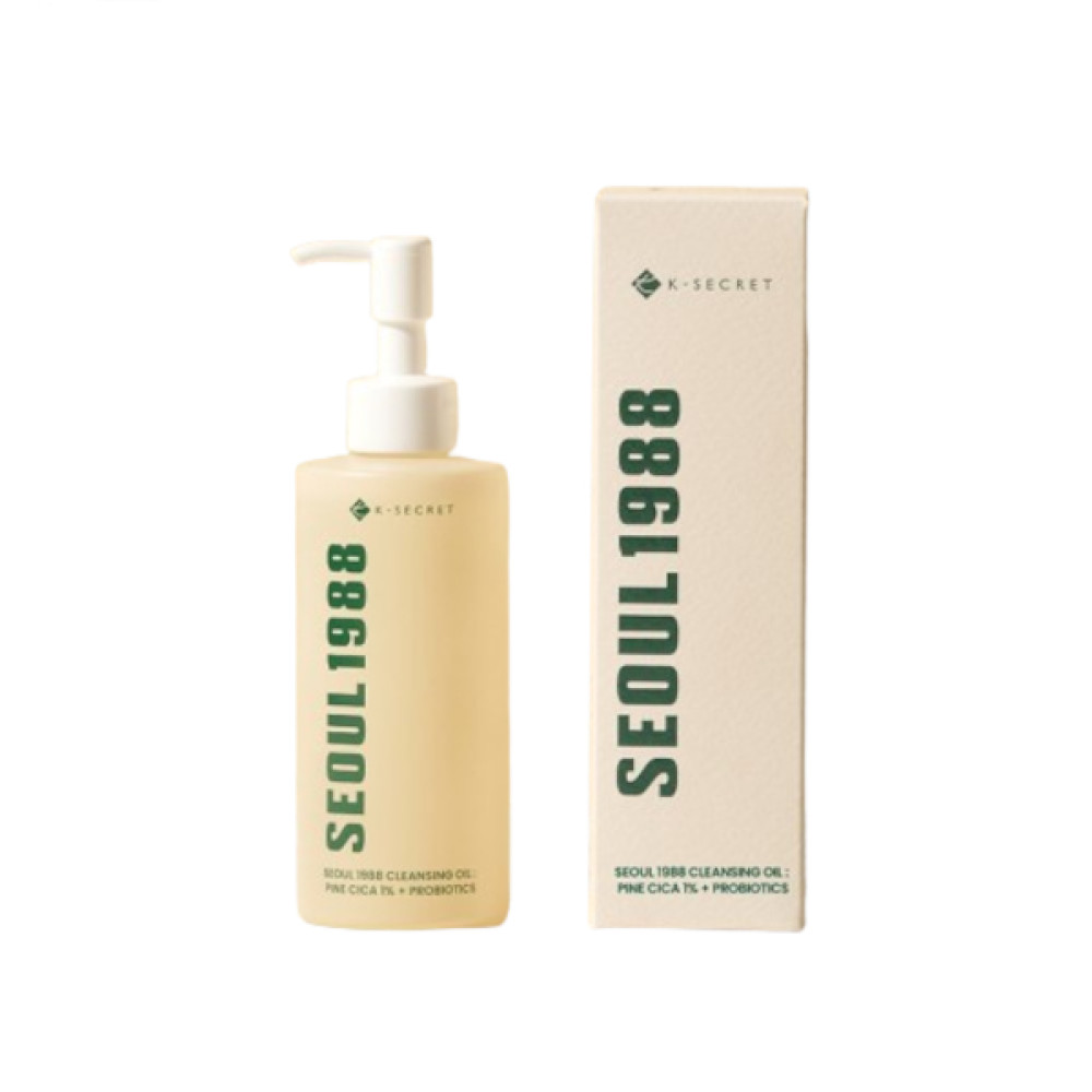 KSECRET - SEOUL 1988 Cleansing Oil : Pine Cica 1% + Probiotics - 200ml