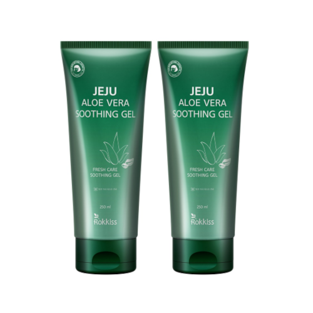 Rokkiss - Aloe Vera Soothing Gel - 250ml*2ea