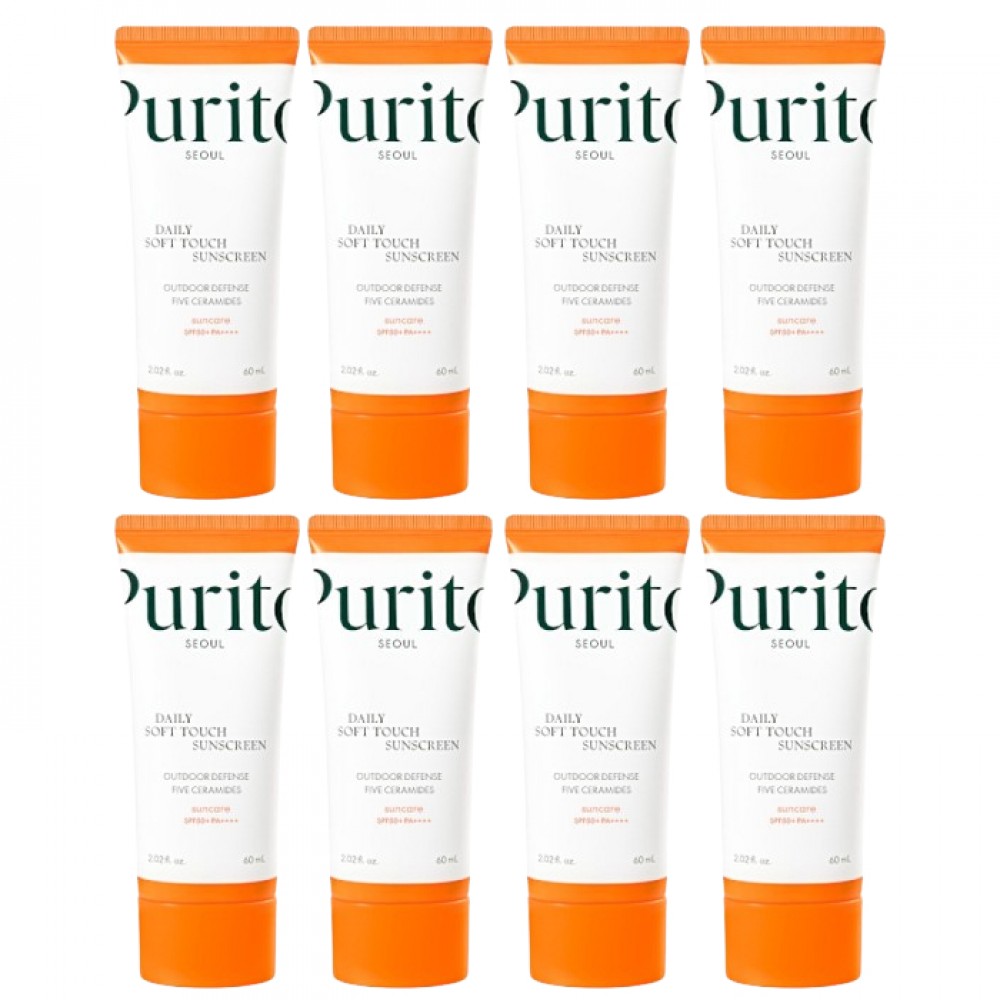 Purito SEOUL - Daily Soft Touch Sunscreen SPF50+ PA++++ - 60ml (8ea) Set