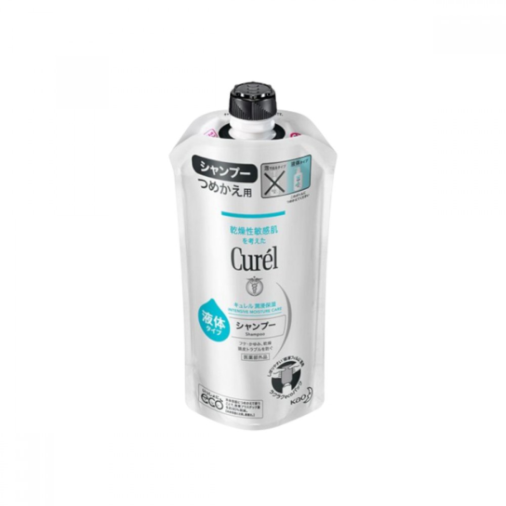 Kao - Curel Intensive Moisture Care Shampoo Refill - 340ml