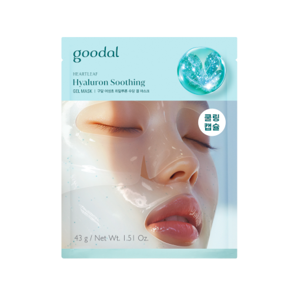 Goodal - Heartleaf Hyaluron Soothing Gel Mask - 1pc