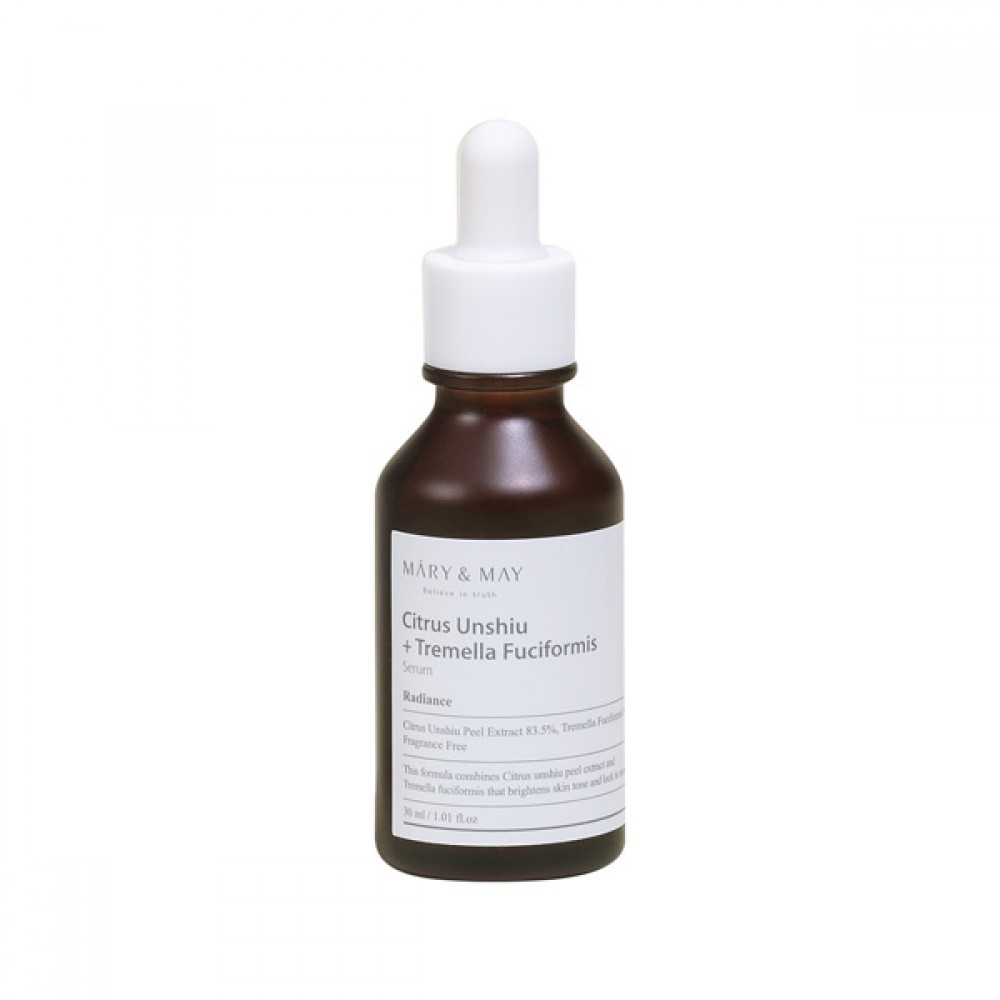 Mary&May - Citrus Unshiu+Tremella Fuciformis Serum - 30ml