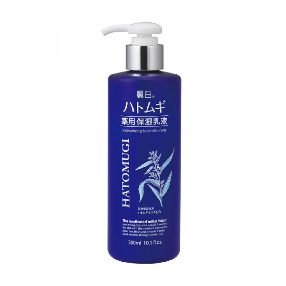 KUMANO COSME - Reihaku Hatomugi Moisturizing & Conditioning The Medicated Milky Lotion - 300ml