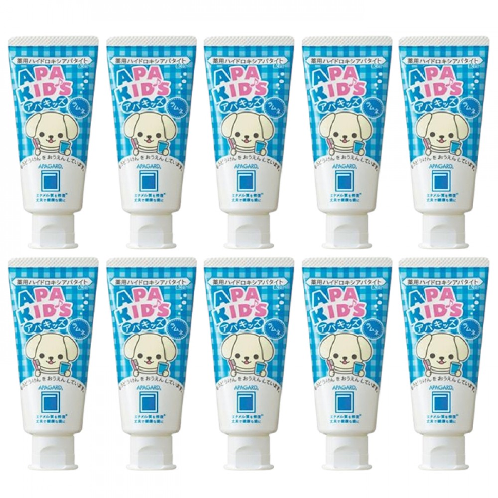 APAGARD - Apa-Kids Toothpaste - 60g (10ea) Set