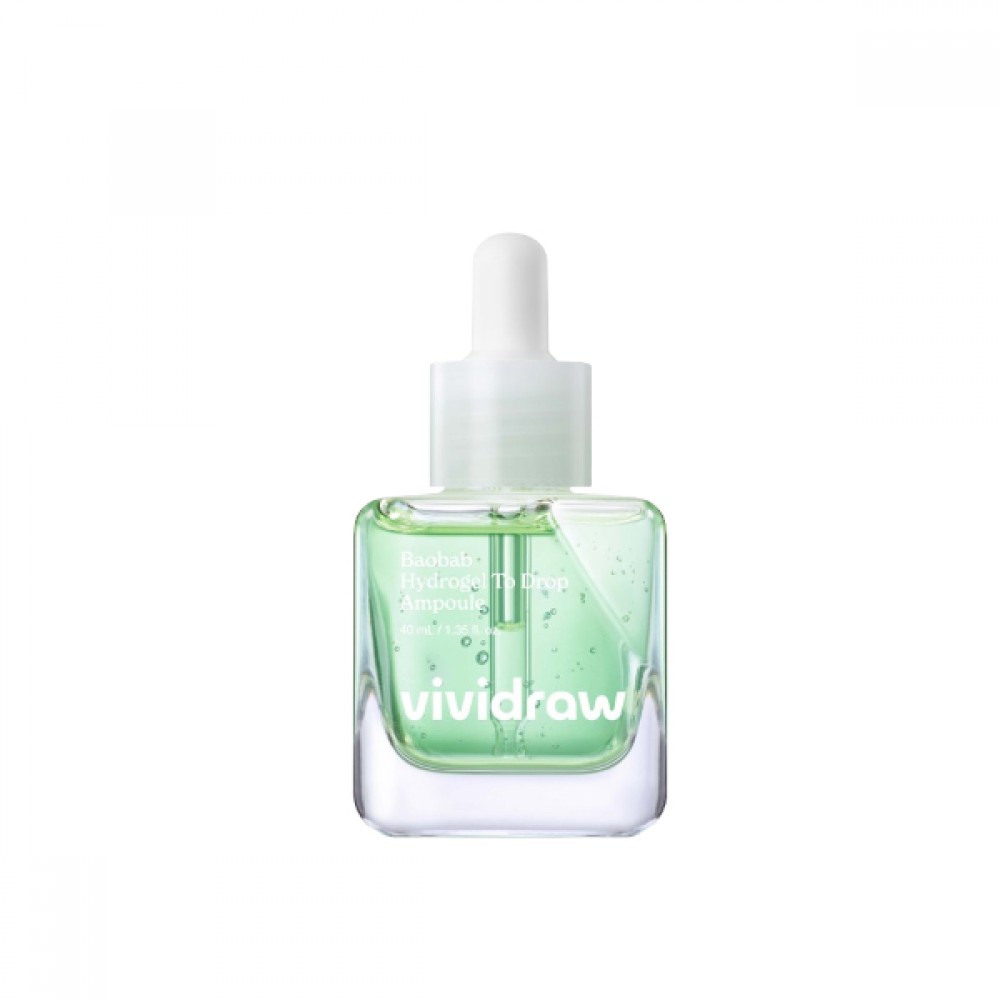 vividraw - Baobab Hydrogel To Drop Ampoule - 40ml