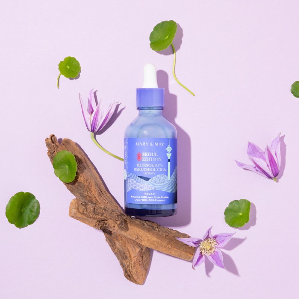 Mary&May - Retinol 0.1% Bakuchiol Cica Serum - 80ml