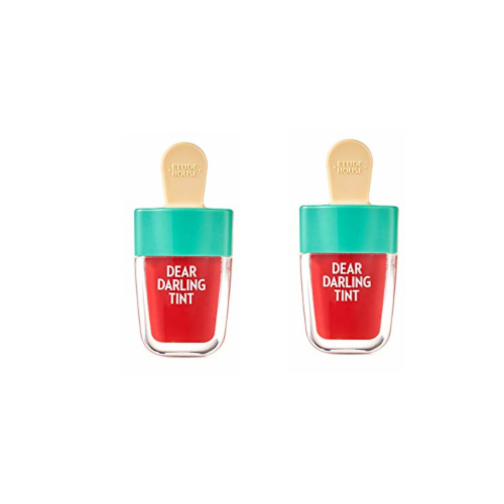 ETUDE - Dear Darling Water Gel Tint - RD307 Watermelon Red (2ea) Set