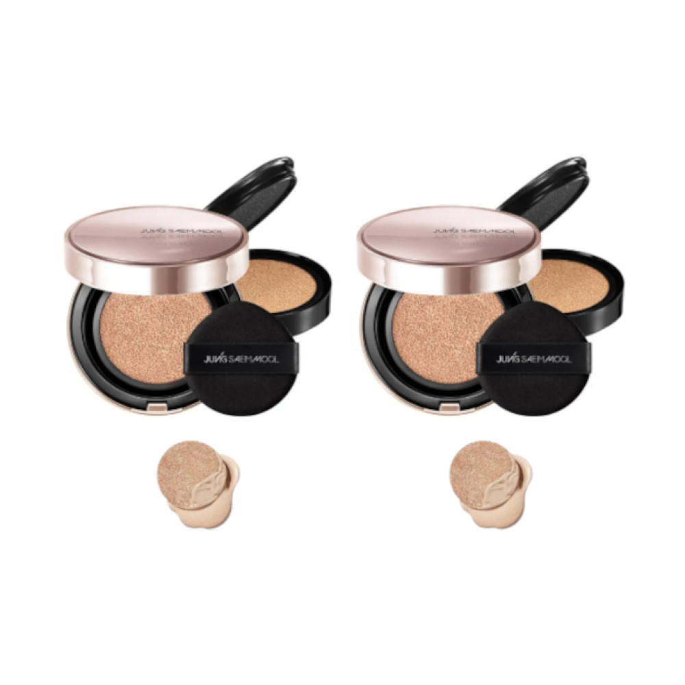 Jung Saem Mool - Masterclass Radiant Cushion - Cushion 15g + Refill 15g - N2 Vanilla (2ea) Set