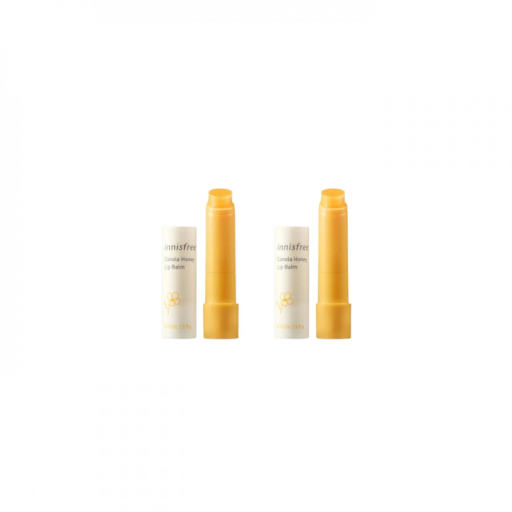 innisfree - Canola Honey Lip Balm (2ea) Set