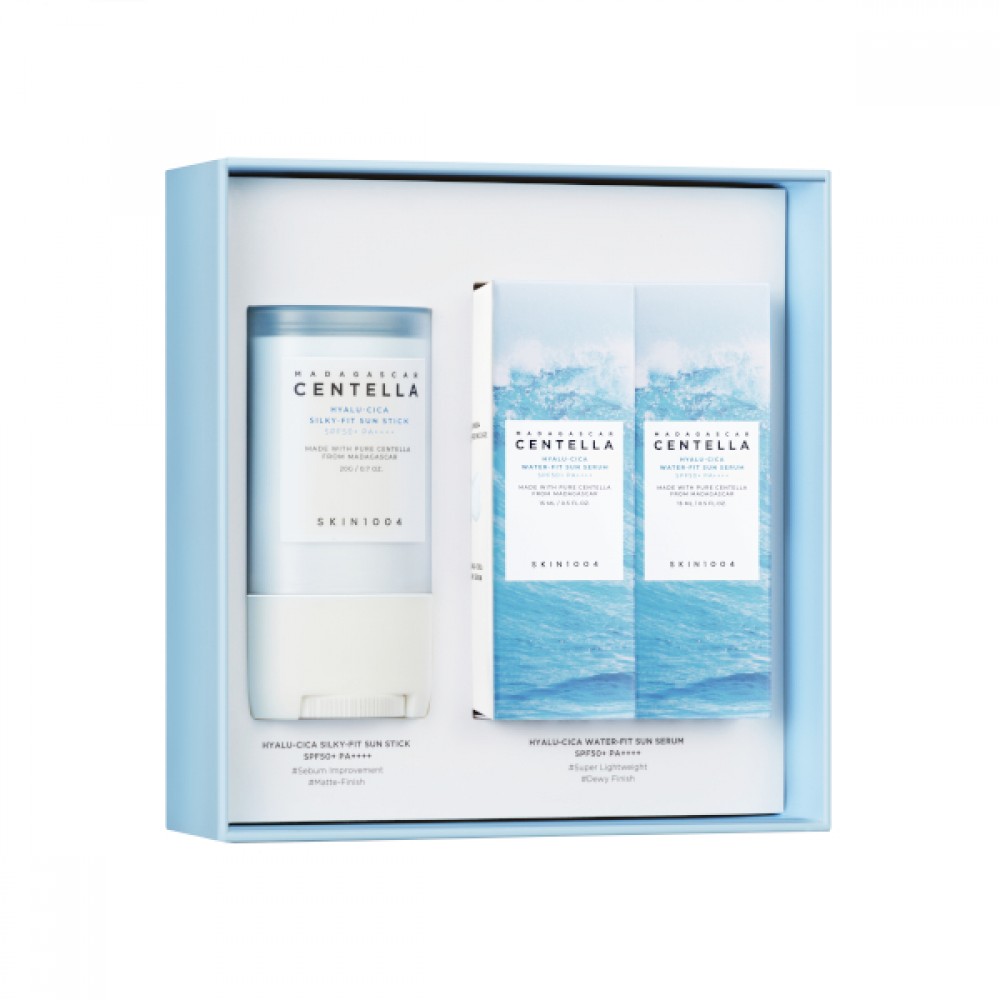 SKIN1004 - Madagascar Centella Hyalu-cica Sunsational Kit - 20g+15ml+15ml