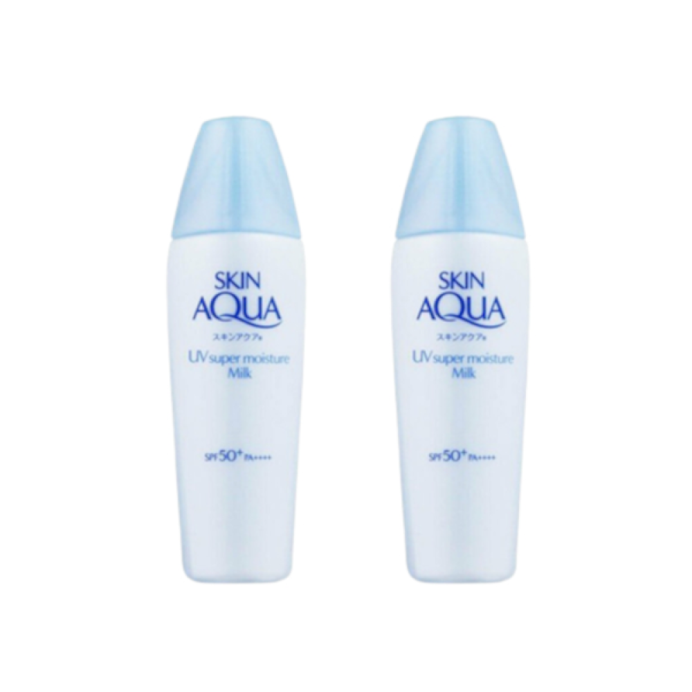 Rohto Mentholatum Skin Aqua UV Super Moisture Milk (2ea) Set