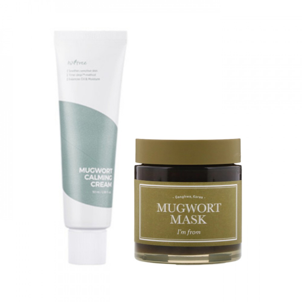I'm From x Isntree Mugwort Skincare Set