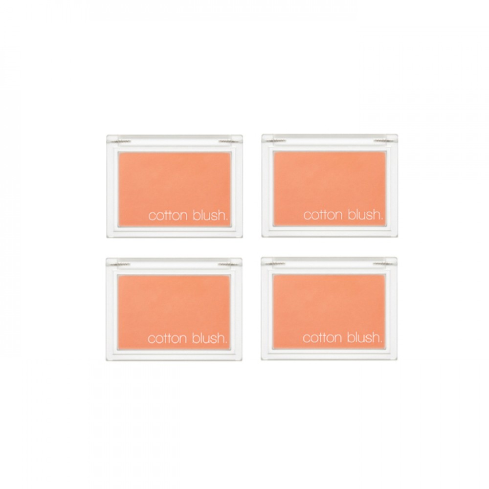 MISSHA - Cotton Blush - No.Carrot Butter Cream (4ea) Set