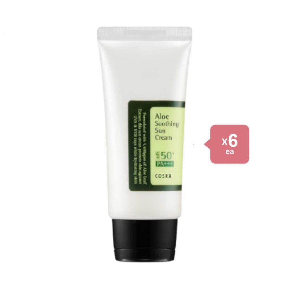COSRX Aloe Soothing Sun Cream (6ea) Set