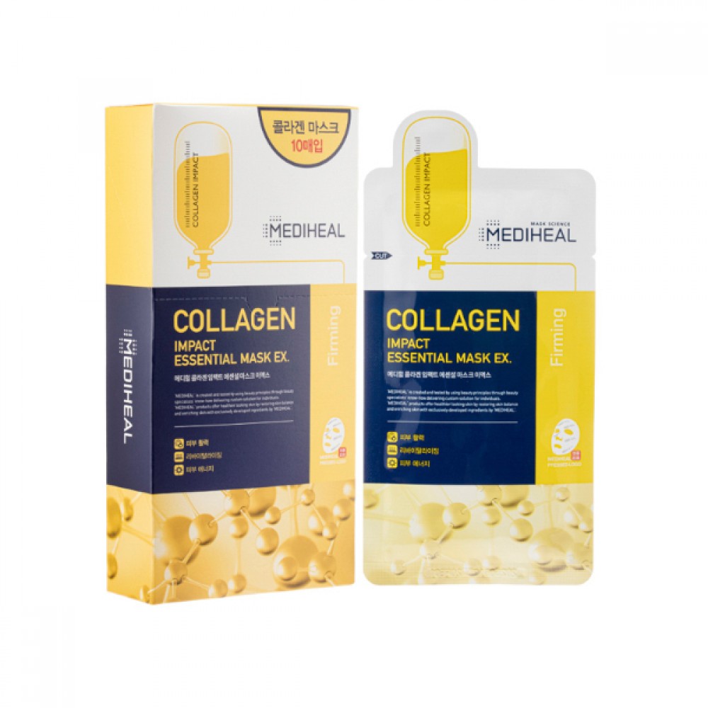 Mediheal - Collagen Impact Essential Mask - 10pcs