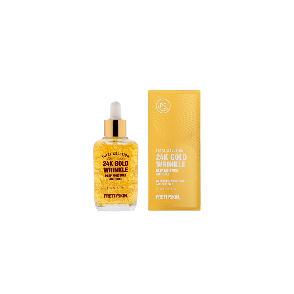 PRETTYSKIN - Total Solution 24K Gold Wrinkle Deep Moisture Ampoule - 95ml
