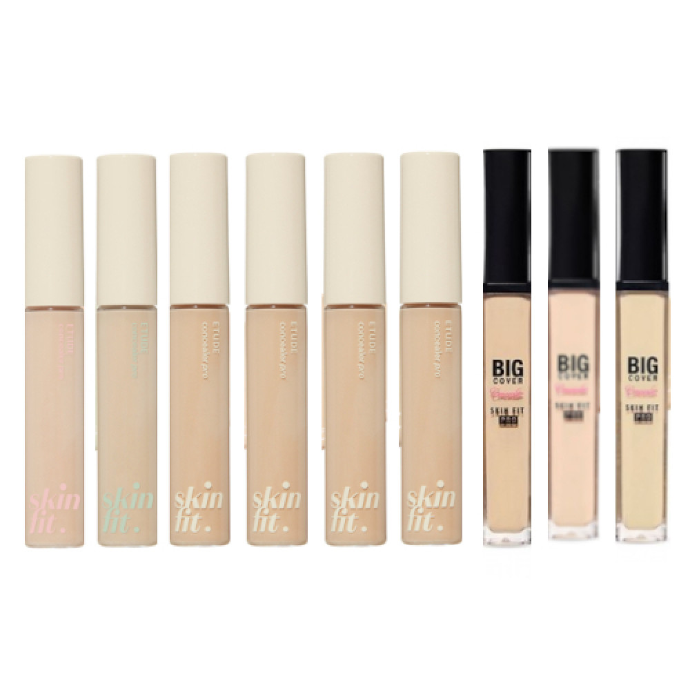 ETUDE - Big Cover Skin Fit Concealer Pro - 7g