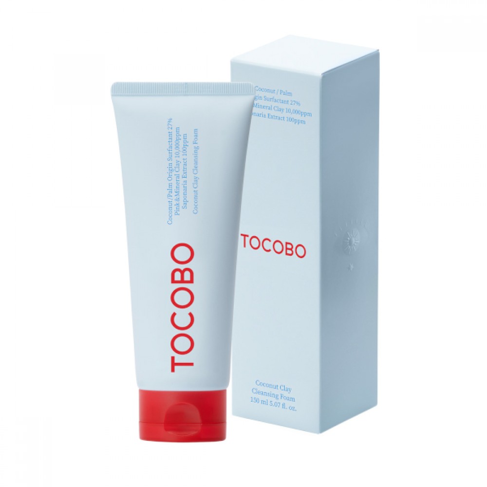 TOCOBO - Coconut Clay Cleansing Foam - 150ml