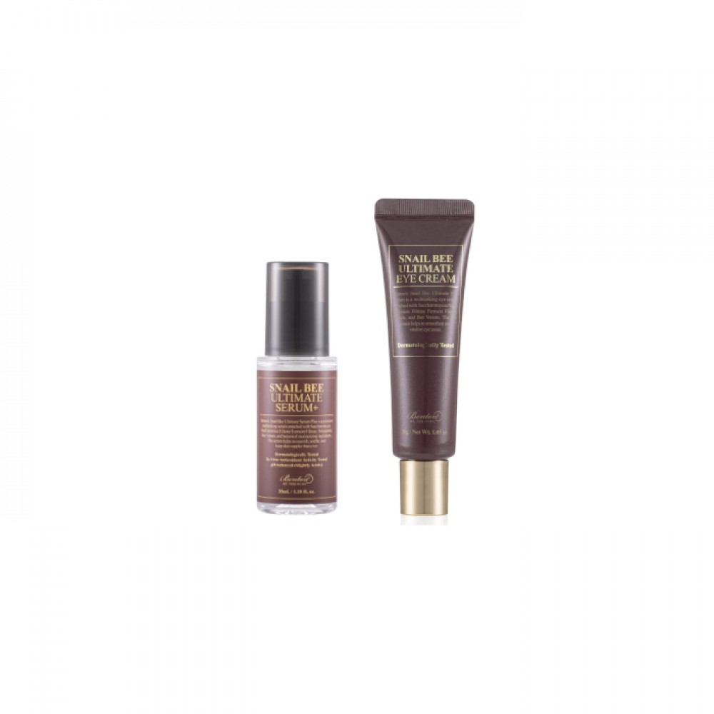 Benton - Snail Bee Ultimate Eye Cream - 30g (1ea) + Serum+ - 35ml (1ea) Set