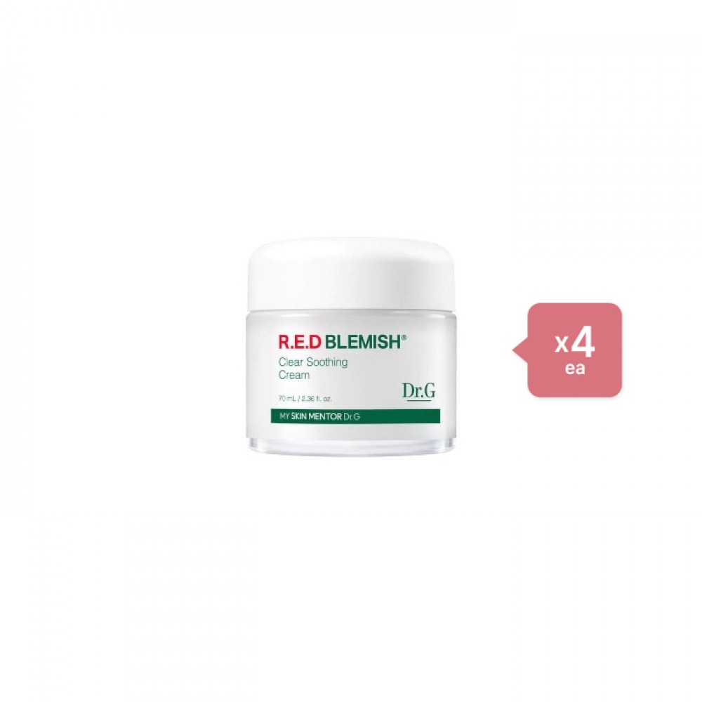 Dr.G - R.E.D Blemish Clear Soothing Cream - 70ML - 70ml - White (4ea) Set