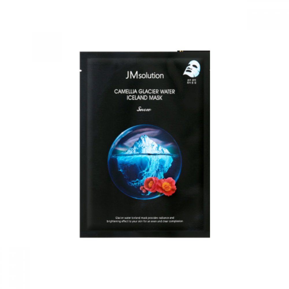 JMsolution - Camellia Glacier Water Iceland Mask Snow - 1pc