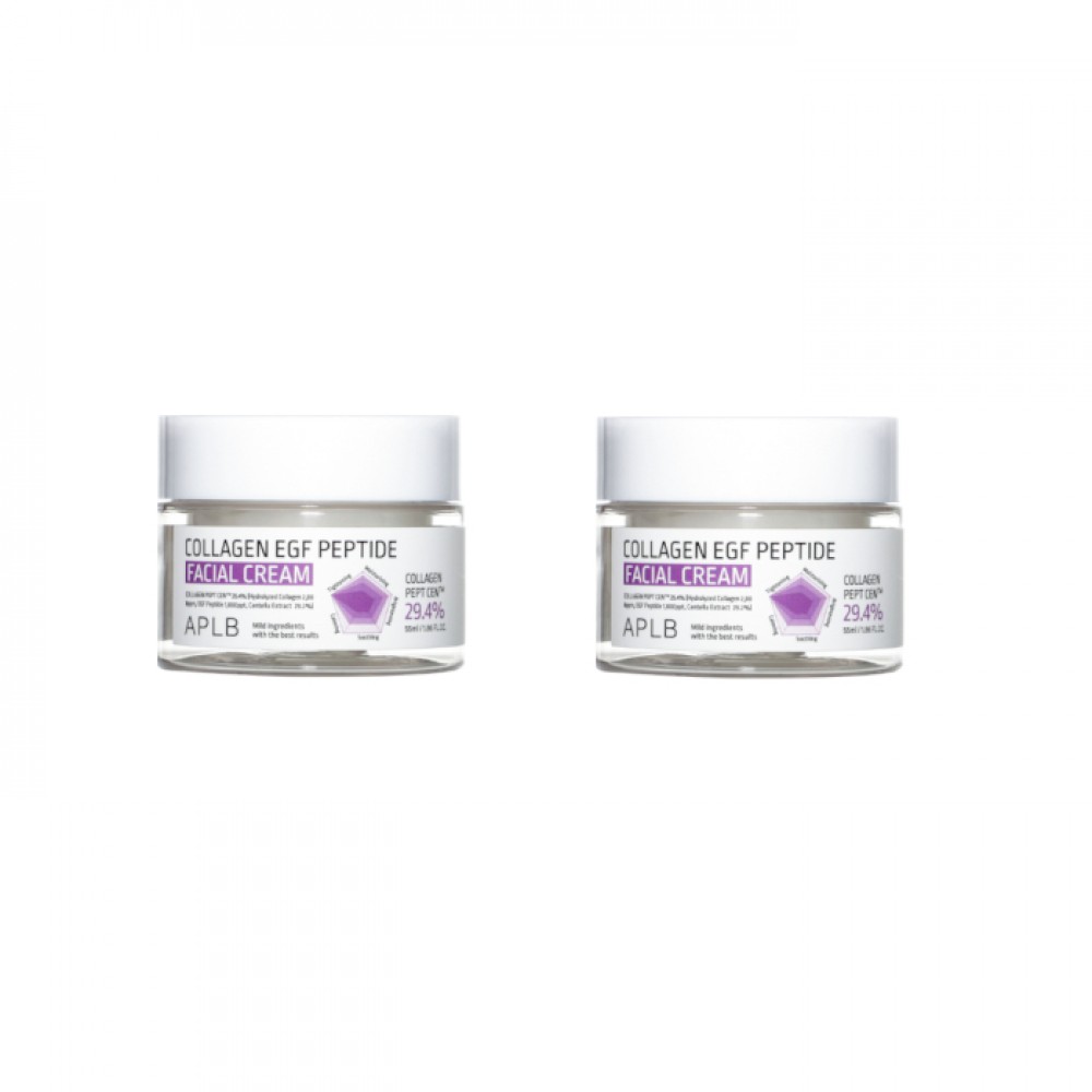 APLB - Collagen EGF Peptide Facial Cream - 55ml (2ea) Set