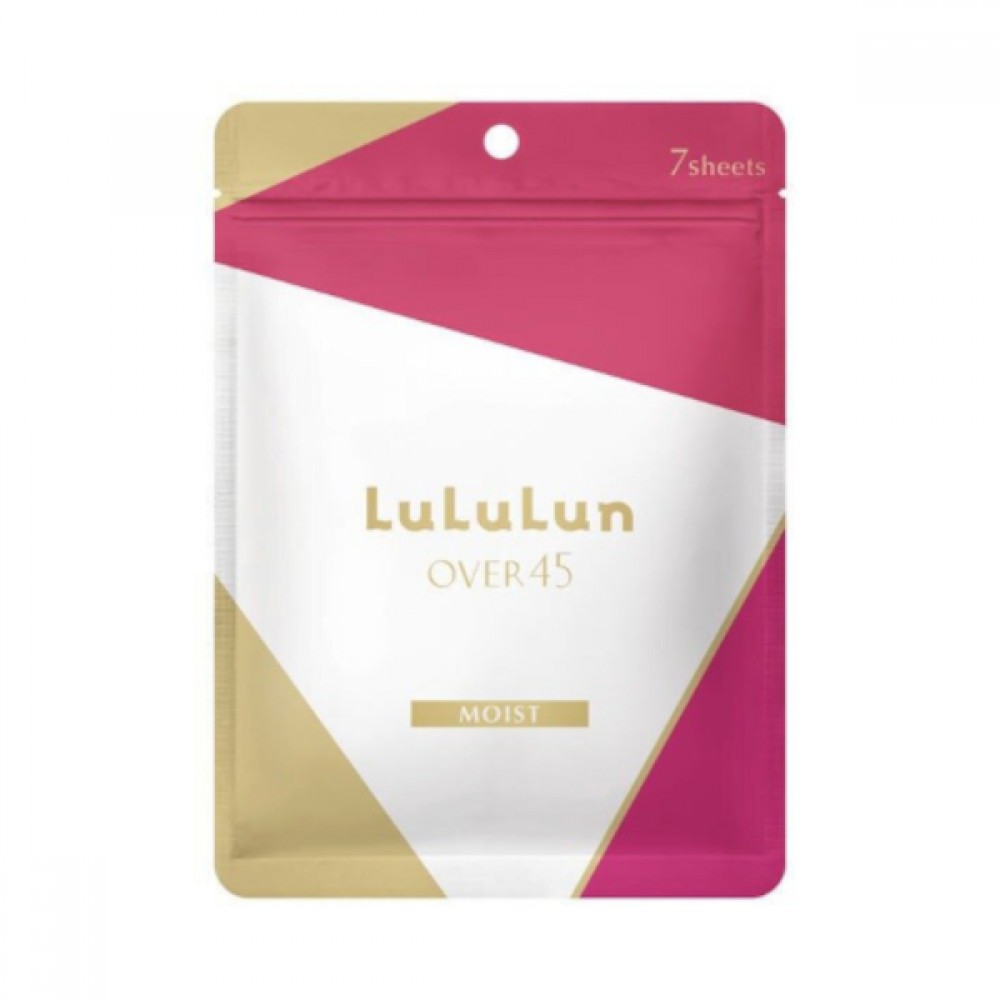 LuLuLun - Over 45 Facial Sheet Mask Moist - 7pcs