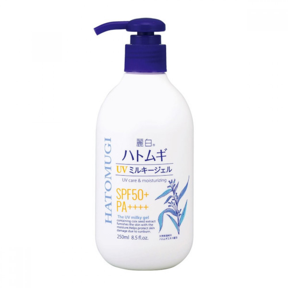 KUMANO COSME - Reihaku Hatomugi UV Care & Moisturizing The UV Milky Gel SPF50+ PA++++ - 250ml