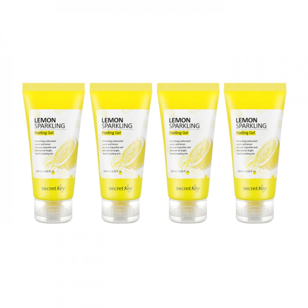 Secret Key - Lemon Sparkling Peeling Gel (4ea) Set