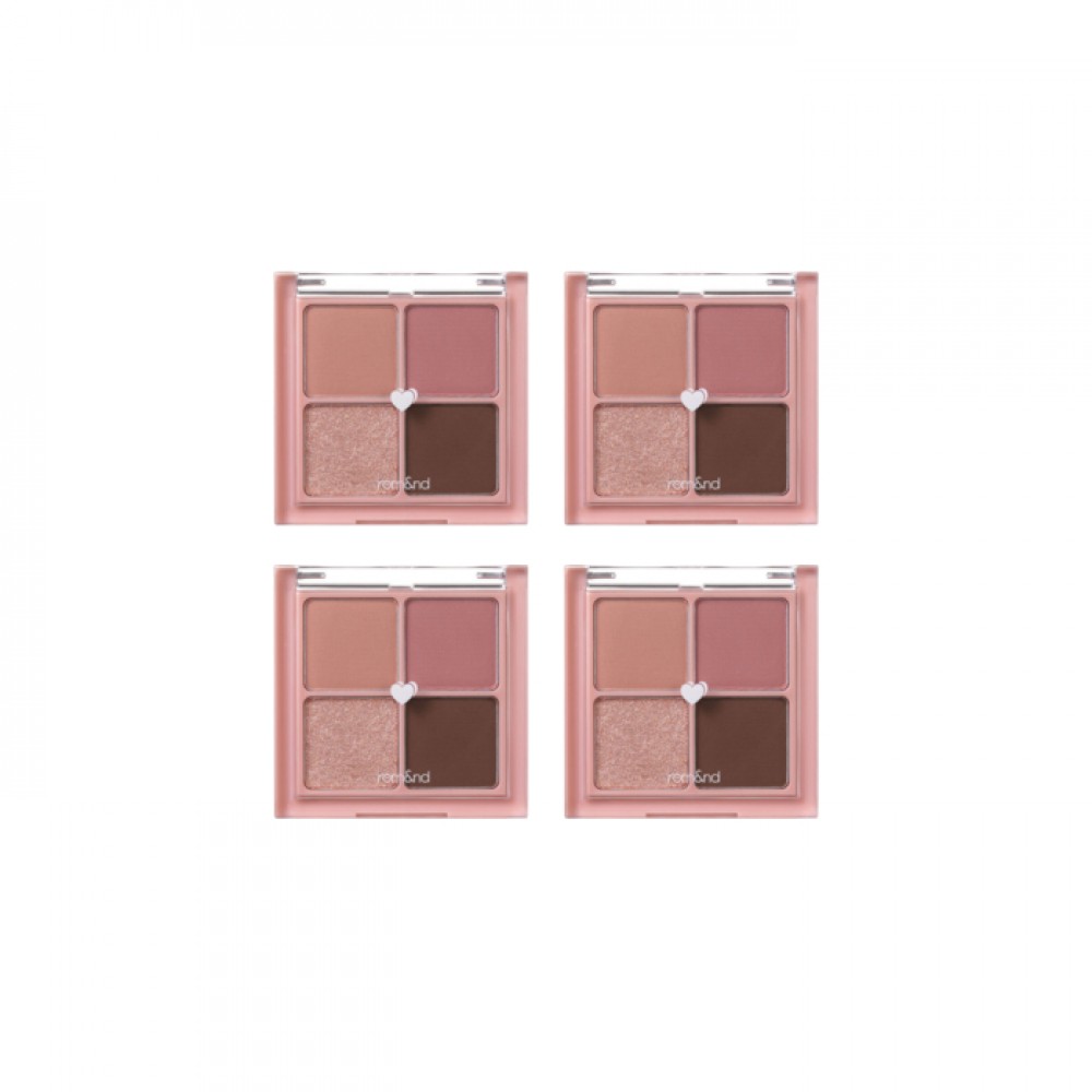 Romand - Better Than Eyes - 6.5g - Dry Rose (4ea) Set