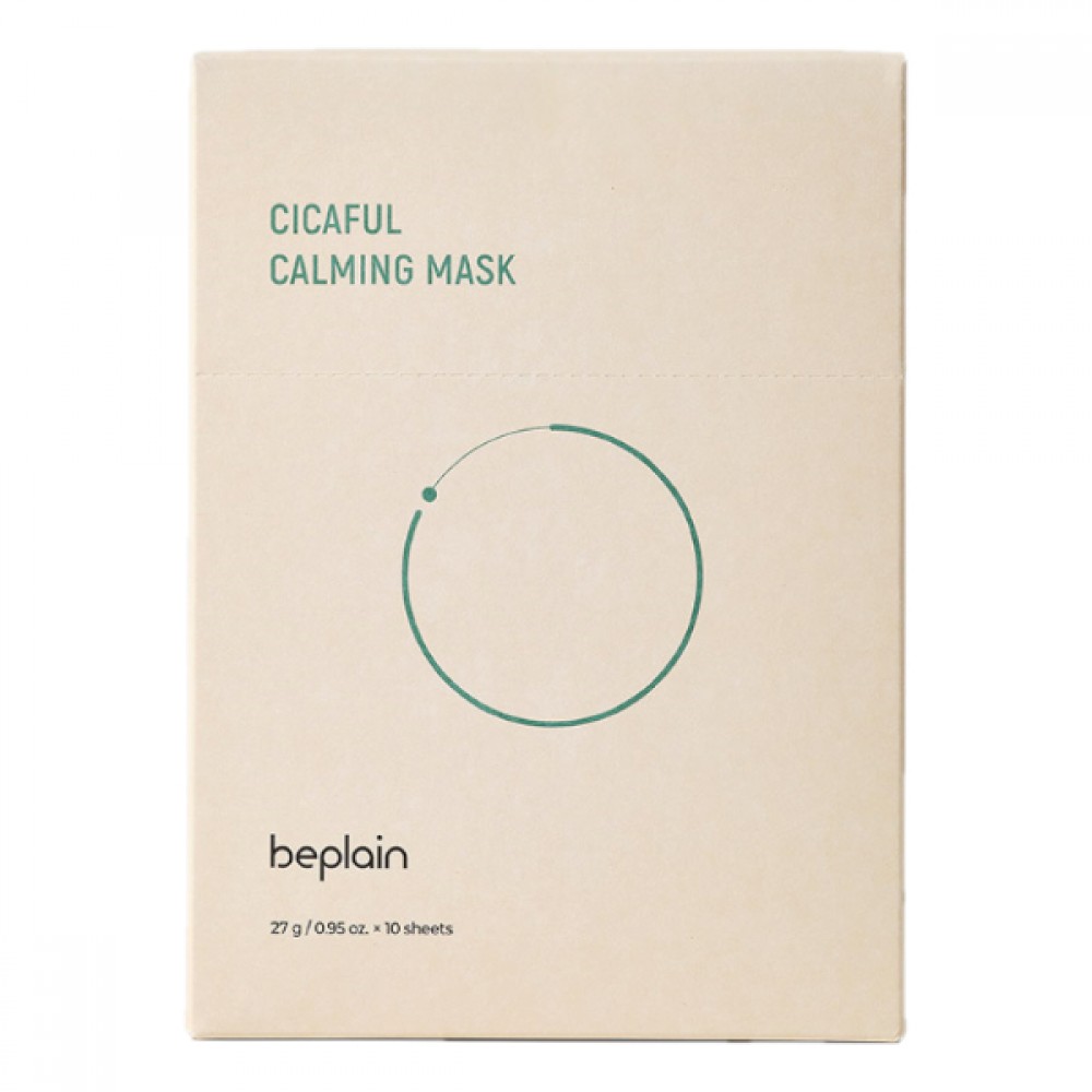 beplain - Cicaful Calming Mask - 10pcs