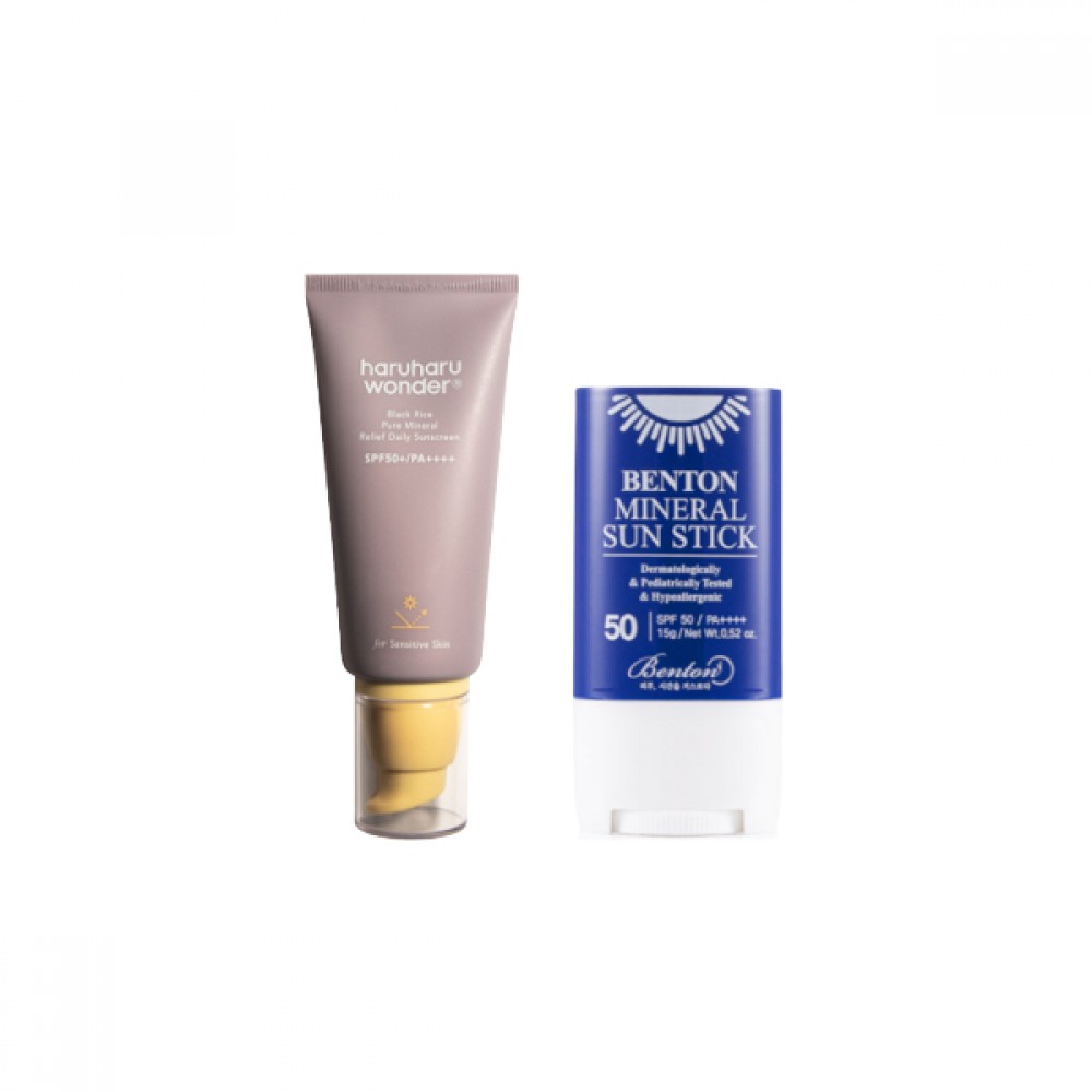 Haruharu WONDER X Benton - Sun Care Set