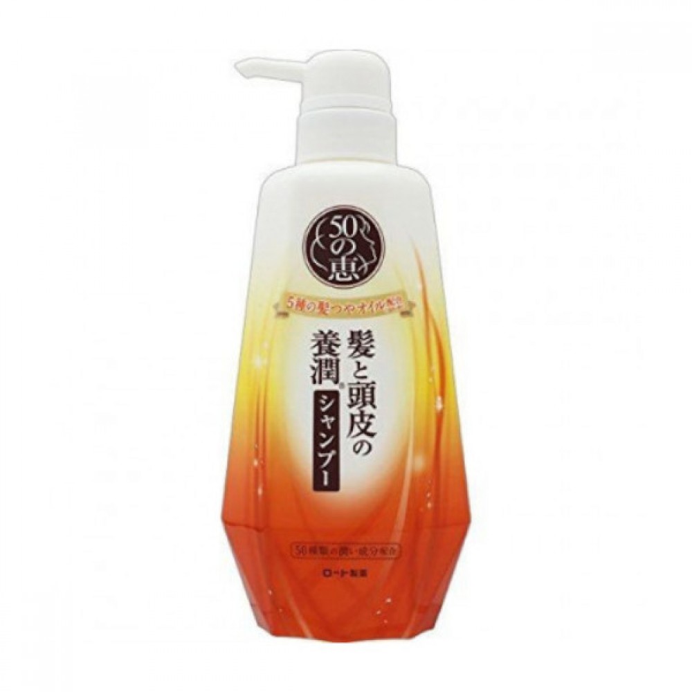 Rohto Mentholatum - 50 Megumi Aging Hair Care Shampoo - 400ml