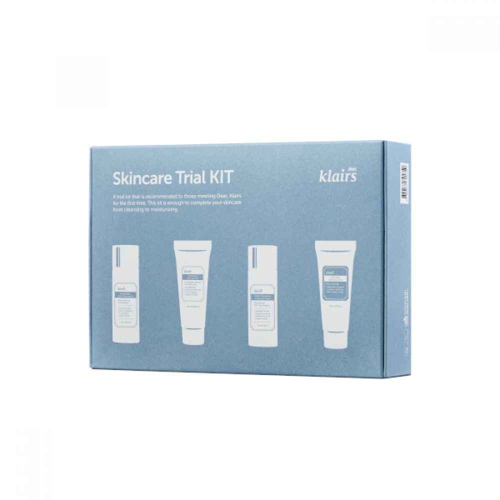 Dear, Klairs - Skincare Trial Kit - 1 set (4 items)