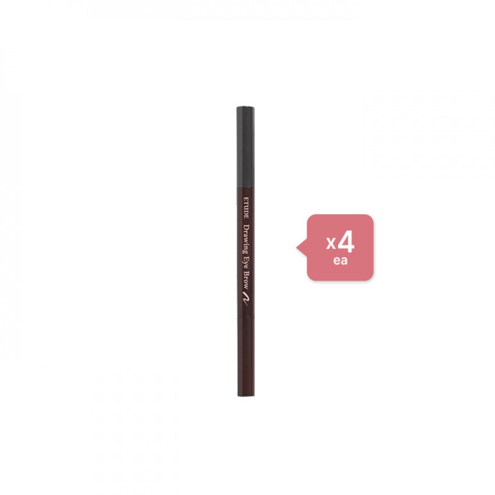 ETUDE - Drawing Eye Brow New - No.04 Dark Grey (4ea) Set